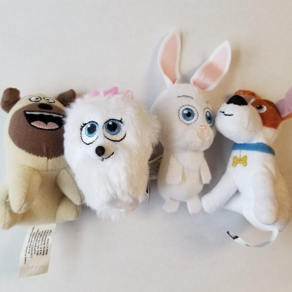 ❗The Secret Life of Pets McDonald's 2016 Mini Plush Bundle❗